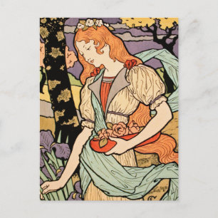 Carte postale Art Nouveau : par Grasset