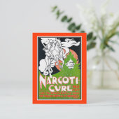 Carte Postale Art Nouveau Poscard : Narcoti-Cure de Will Bradley (Debout devant)