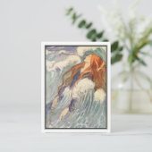 Carte Postale Art Nouveau Princesse par Florence Harrison (Debout devant)