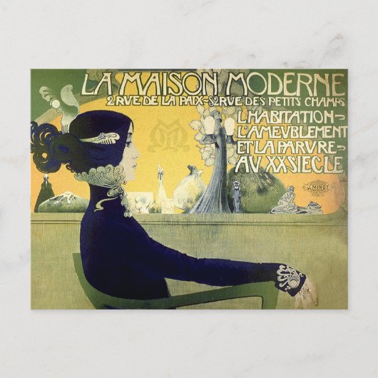 Carte postale : Art Nouveau - Privat-Livemont (Devant)