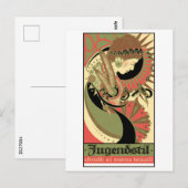 Carte Postale Art Nouveau, Restaurant, Publicité Vintage (Devant / Derrière)