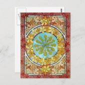 Carte Postale Art Nouveau vintage (Devant / Derrière)