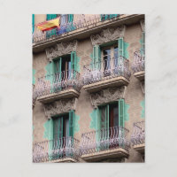 Art Nouveau Windows - Barcelone, Espagne