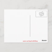 Carte postale Art numérique à bulles colorées (Dos)