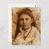 Carte Postale Art numérique des yeux sourds (Devant / Derrière)