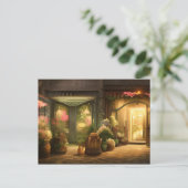 Carte Postale Art numérique Flower Shop (Debout devant)