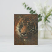 Carte Postale Art numérique tigre (Debout devant)