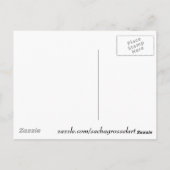 Carte Postale Art original de Lys doré jaune (Dos)