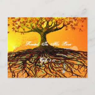 Carte Postale Art original - Perdu Grungé Belle Élégante