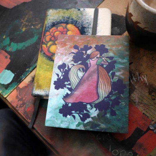 Carte Postale Art papillon de la déesse de printemps