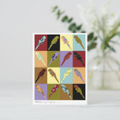 Carte Postale Art : perroquet Cadeaux de conception de surface (Debout devant)