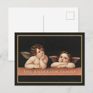 Carte Postale Art personnalisé de la Renaissance vintage Raphaël