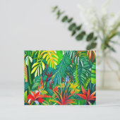 Carte Postale Art plante tropical (Debout devant)