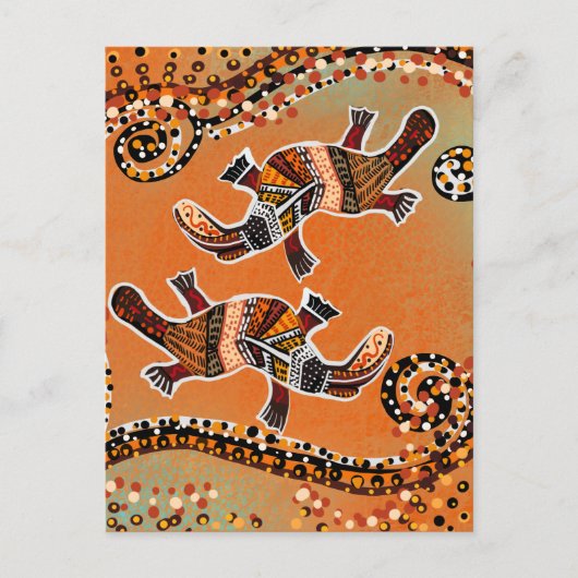 CARTE POSTALE ART PLATAPUS (Devant)