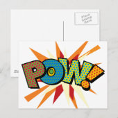 Carte Postale Art Pop de Bande Dessinée Rétro Amusant de Prisonn (Devant / Derrière)