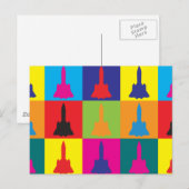 Carte Postale Art Pop d'ingénierie aérospatiale (Devant / Derrière)