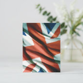 Carte Postale Art pop du drapeau britannique (Debout devant)