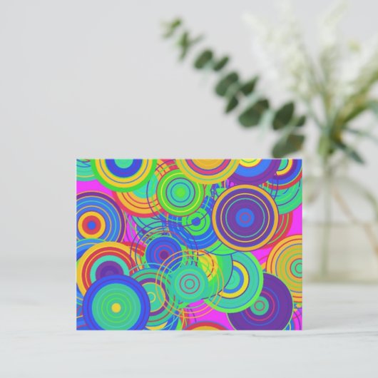 Carte Postale Art pop rétro (Debout devant)