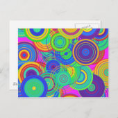 Carte Postale Art pop rétro (Devant / Derrière)