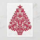 Carte postale - Art populaire scandinave de Noël (Devant)