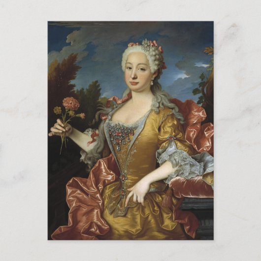 Carte postale Art Portrait (Devant)