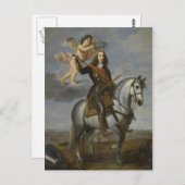 Carte postale Art Portrait (Devant / Derrière)