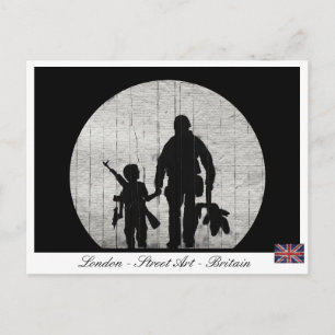 Carte Postale Art pour la paix - Londres, Grande-Bretagne