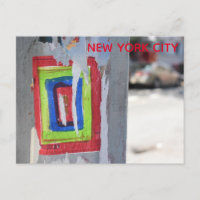Art public New York City Téléphone Poteau Graffiti