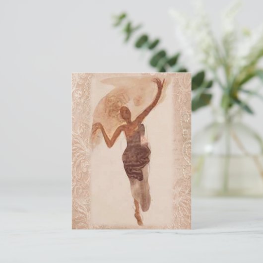Carte Postale Art raffiné ~ La danseuse c1906 (Debout devant)