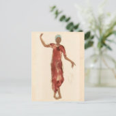 Carte Postale Art raffiné ~ Rodin's Cambodia Dancer c1906 (Debout devant)