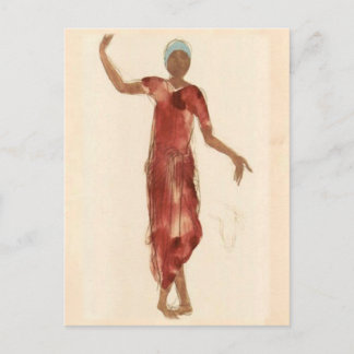 Carte Postale Art raffiné ~ Rodin's Cambodia Dancer c1906