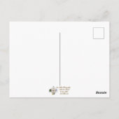 Carte postale Art Réflexion Oiseau d'Oiseau (Dos)