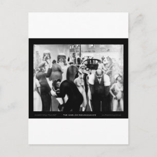 Carte Postale Art Renaissance de Harlem - "Ceinture noire"