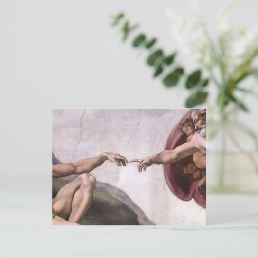 Carte Postale Art Renaissance Michel-Ange (Debout devant)