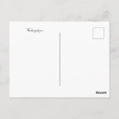 Carte Postale Art rustique de boîte aux lettres (Dos)