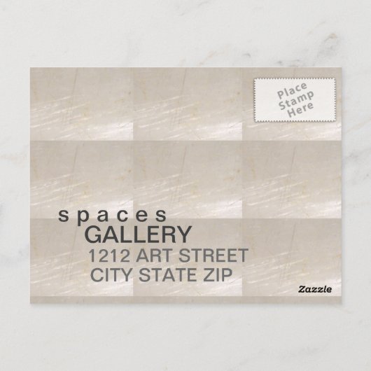 Carte Postale Art Show (Dos)