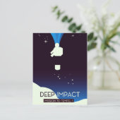 Carte Postale Art spatial Deep Impact (Debout devant)