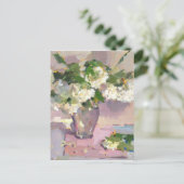 Carte postale Art "Spring Snowballs" (Debout devant)