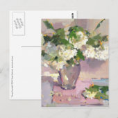 Carte postale Art "Spring Snowballs" (Devant / Derrière)