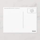 Carte postale Art "Spring Snowballs" (Dos)