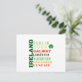 CARTE POSTALE ART SUBWAY IRLANDE (Debout devant)