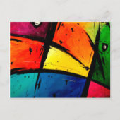 Carte Postale Art Super Abstrait principal (Devant)