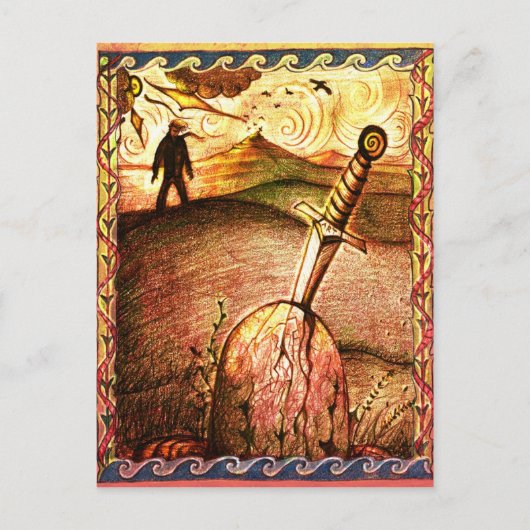 Carte Postale Art Sword postcard (Devant)
