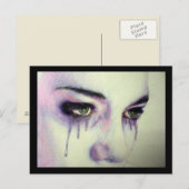 Carte postale Art Tears (Devant / Derrière)