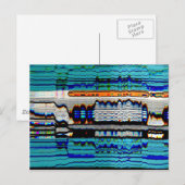 Carte Postale Art Trippy (Devant / Derrière)