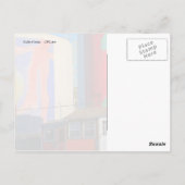 Carte Postale Art UFO (Dos)