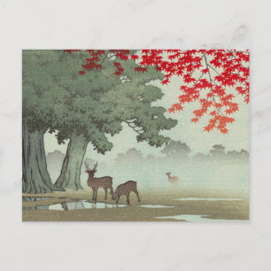 Carte Postale Art Ukiyoe Japonais (Hasui Kawase)