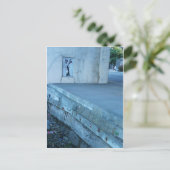 Carte Postale Art urbain (Debout devant)