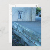 Carte Postale Art urbain (Devant / Derrière)