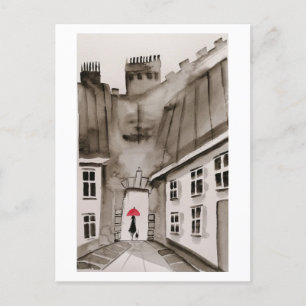 Carte postale Art Urbaine pour les marcheurs